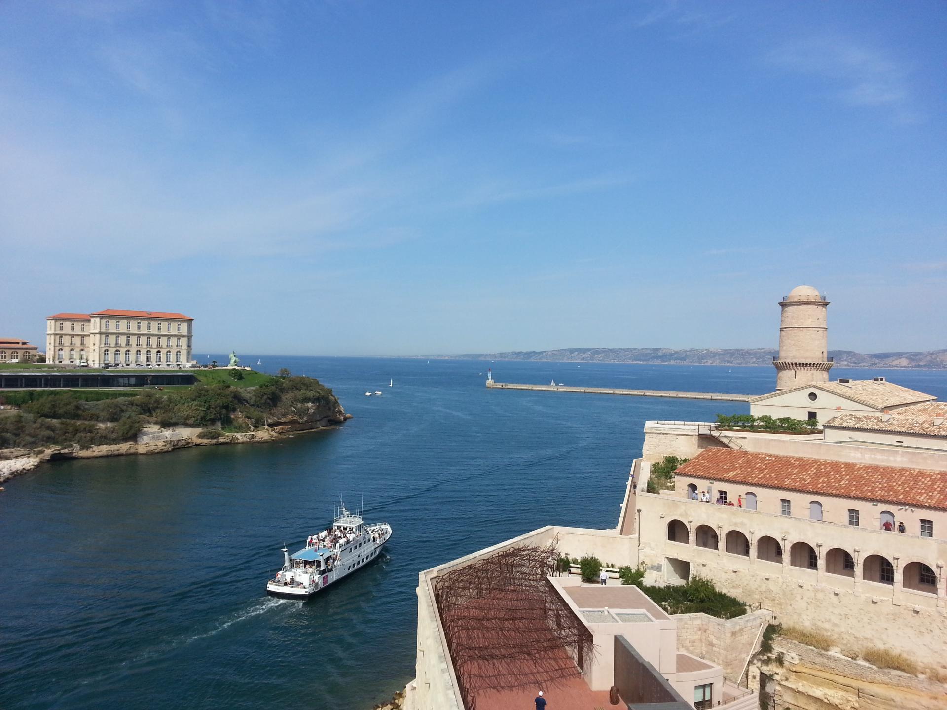 Marseille Pharo et fort St Jean